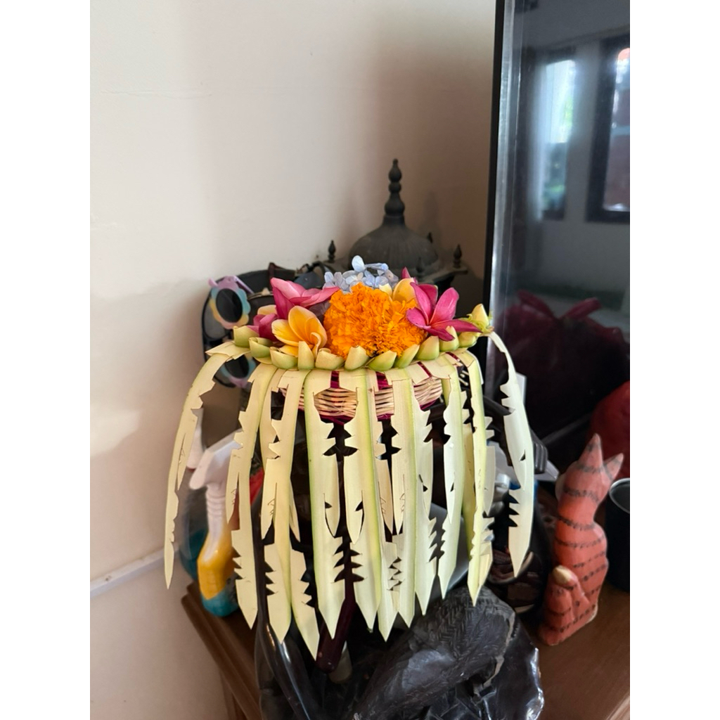 canang sodan gede / canang tari pendet / canang tari bali