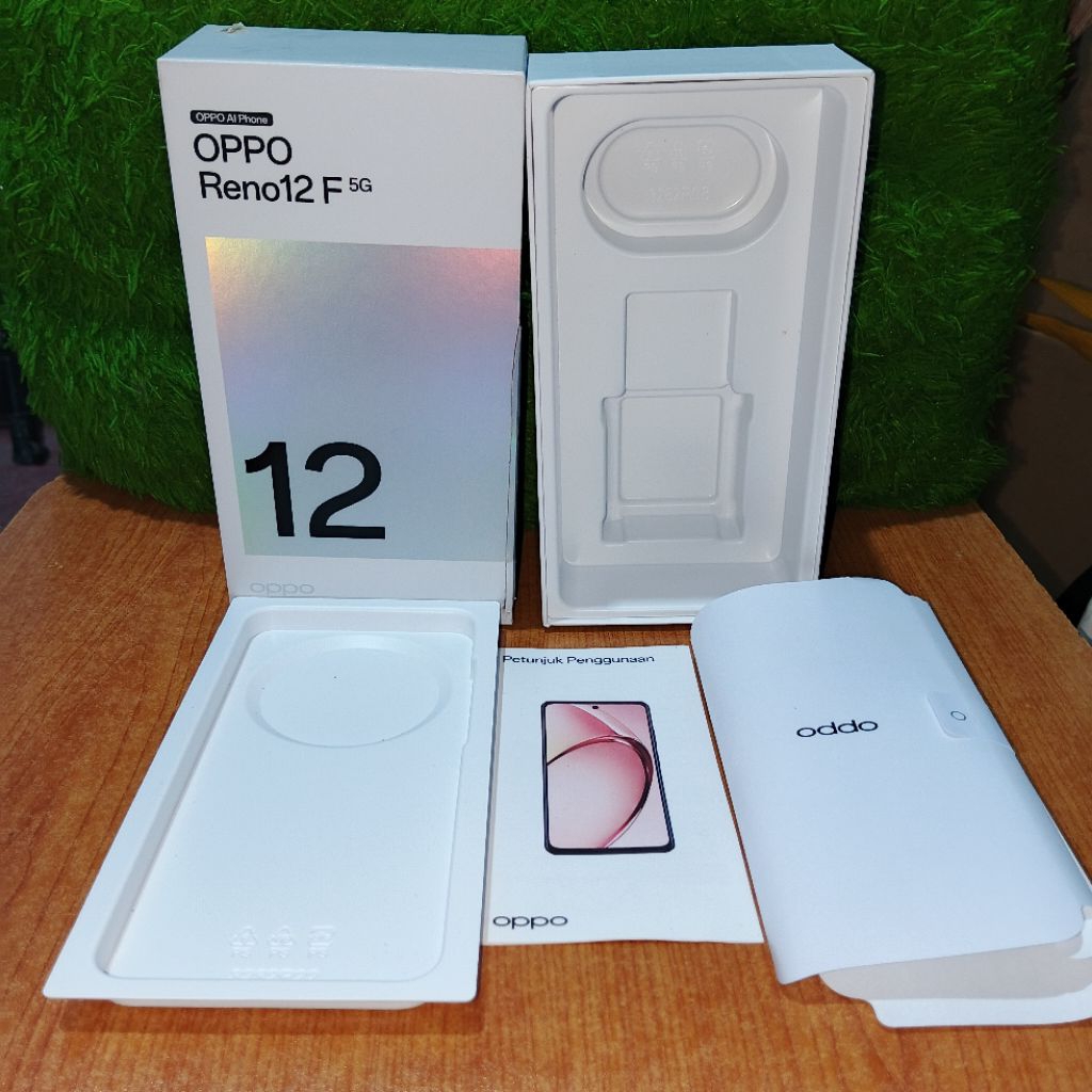 DUS BOX KOTAK HP OPPO RENO 12 F 5G ASLI COPOTAN
