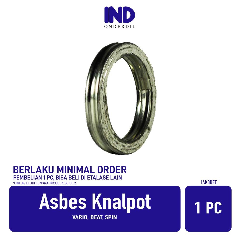 Gasket Knalpot/Paking/Packing/Asbes Knalpot Beat/Vario/Spin