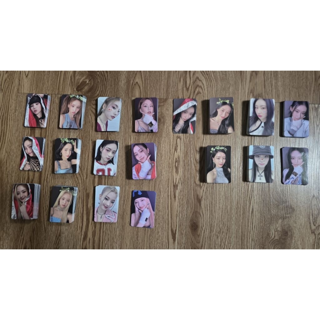 Photocard Itzy Album Kill My Doubt Yeji Ryujin Yuna Chaeryeong Lia