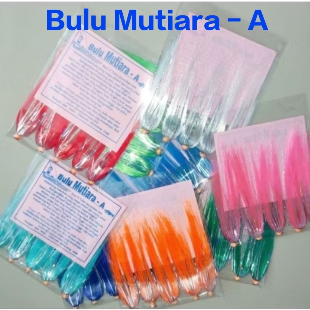 Bulu Mutiara a umpan umpan kotrekan umpan ikan umpan tuna umpan tongkol umpan ikan cakalang umpan as