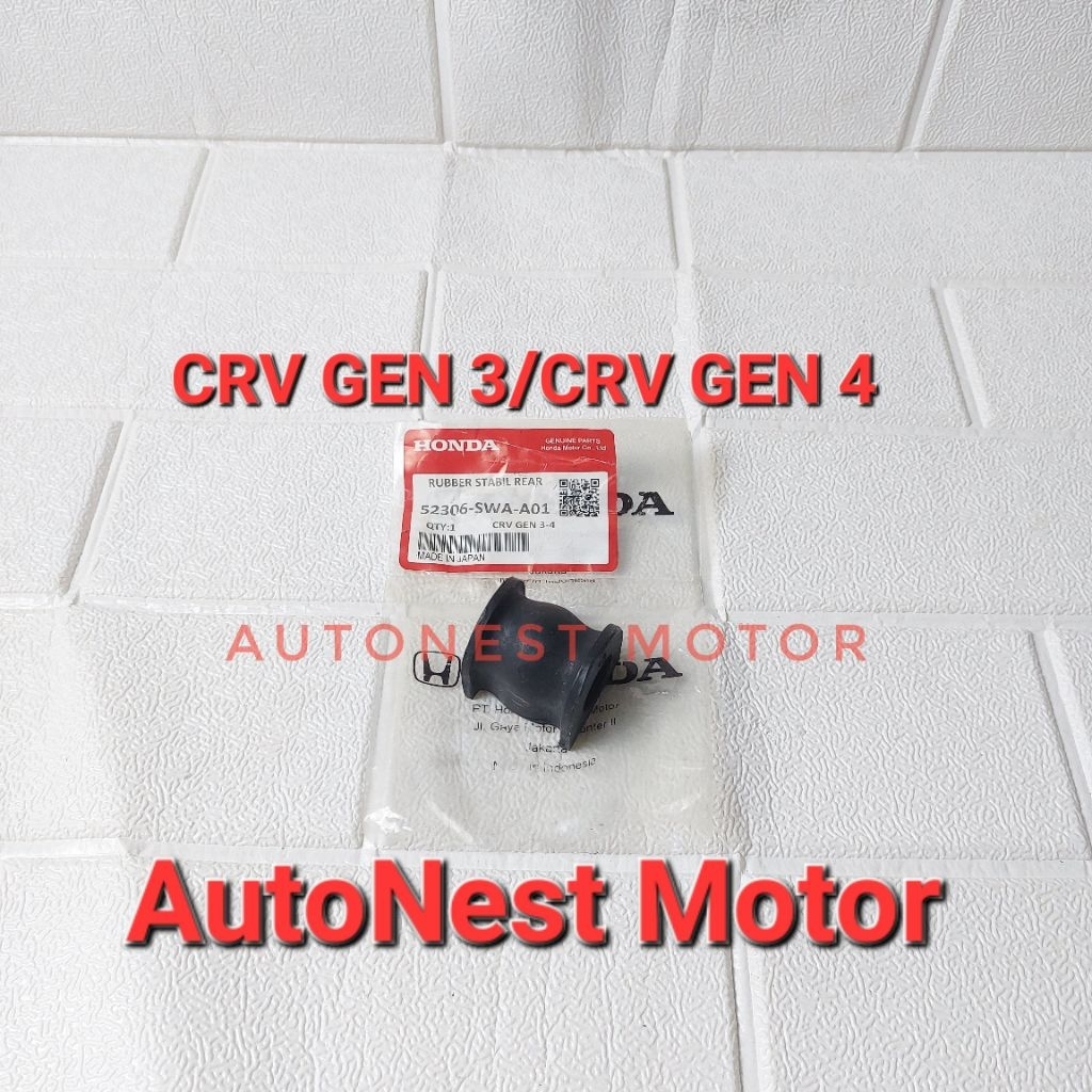 KARET STABIL KARET STABILIZER BELAKANG HONDA CRV GEN 3 CRV GEN 4