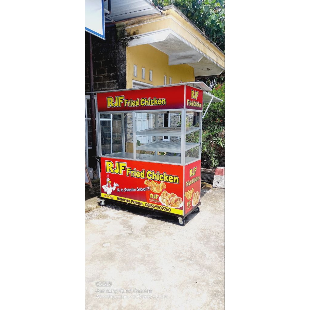 Gerobak atau rombong Fried Chicken