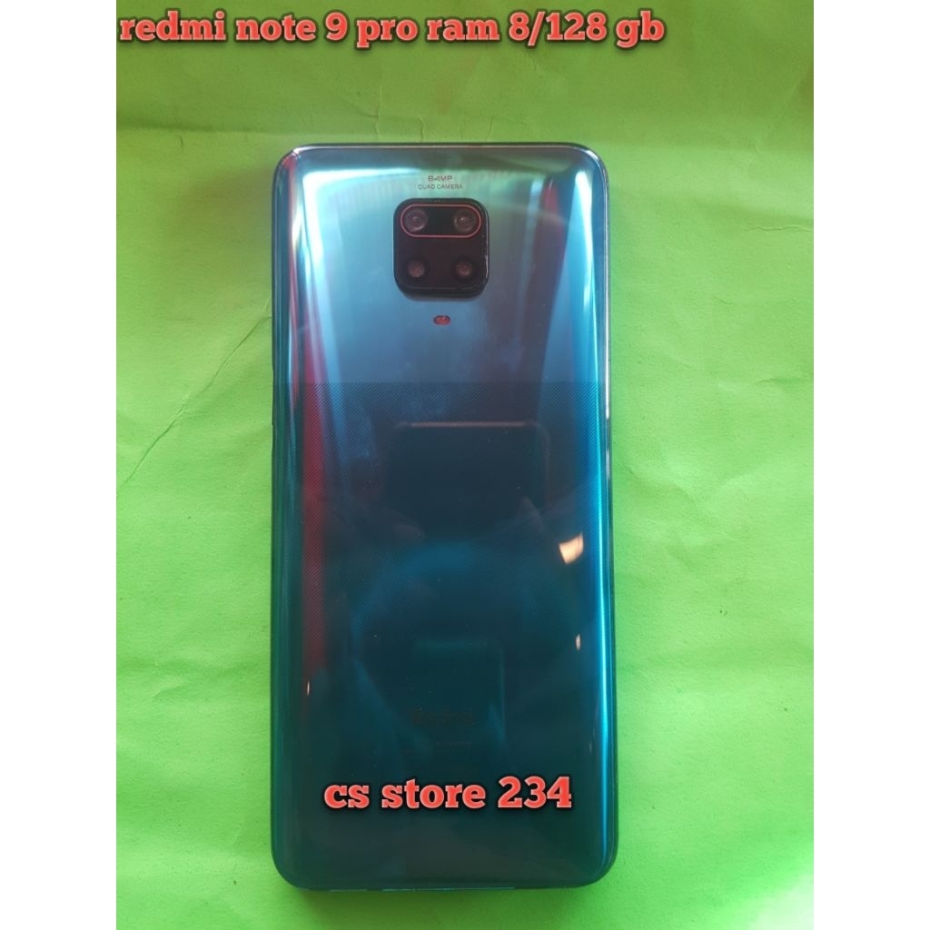 redmi note 9 pro ram 8/128 gb original