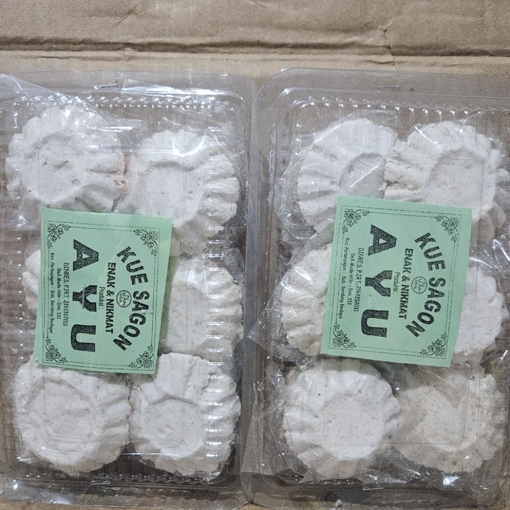 Kue Sagon Putih Kue Sagon Bakar jajanan kampung