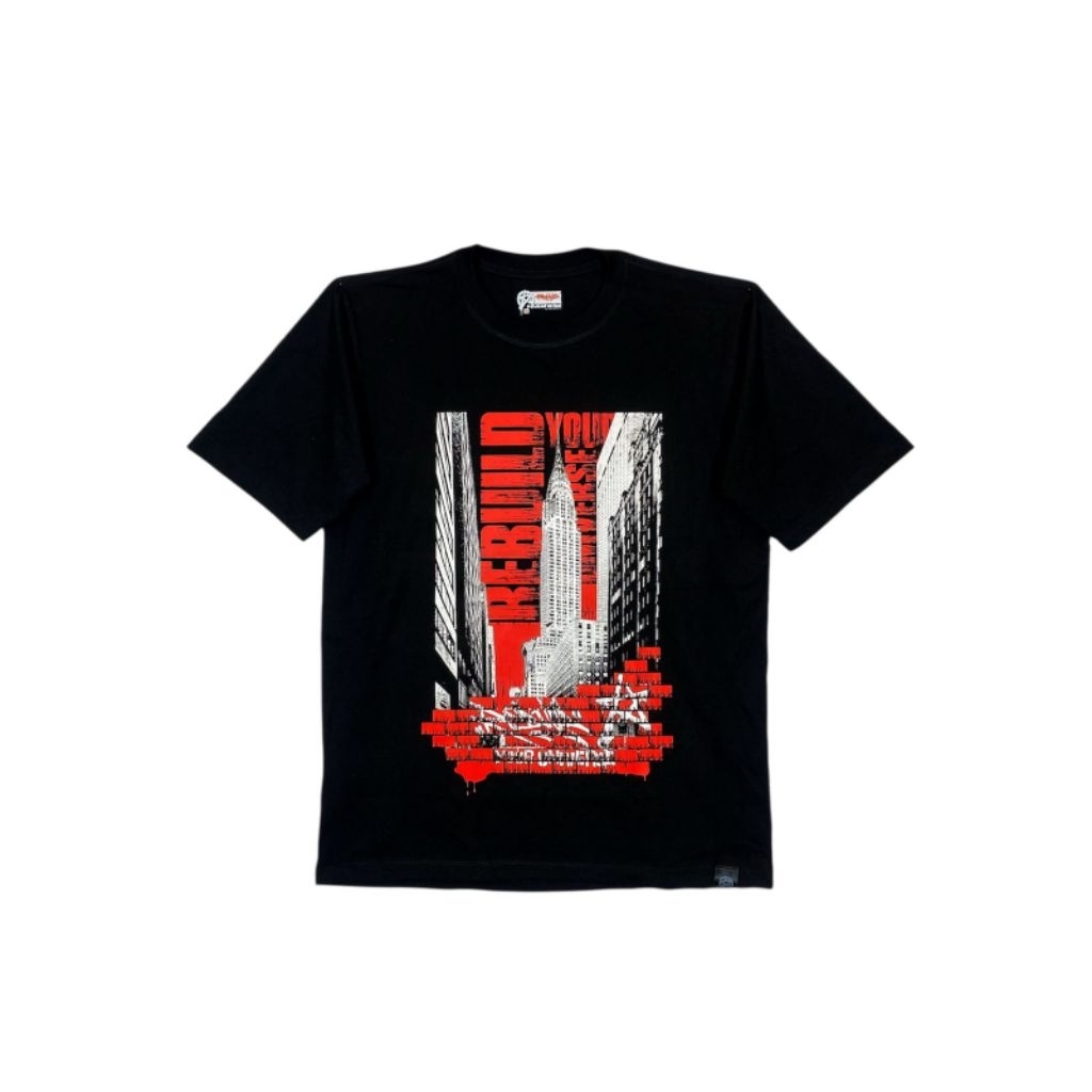 Kaos Rebuild Your Universe  premium cotton combad 20s