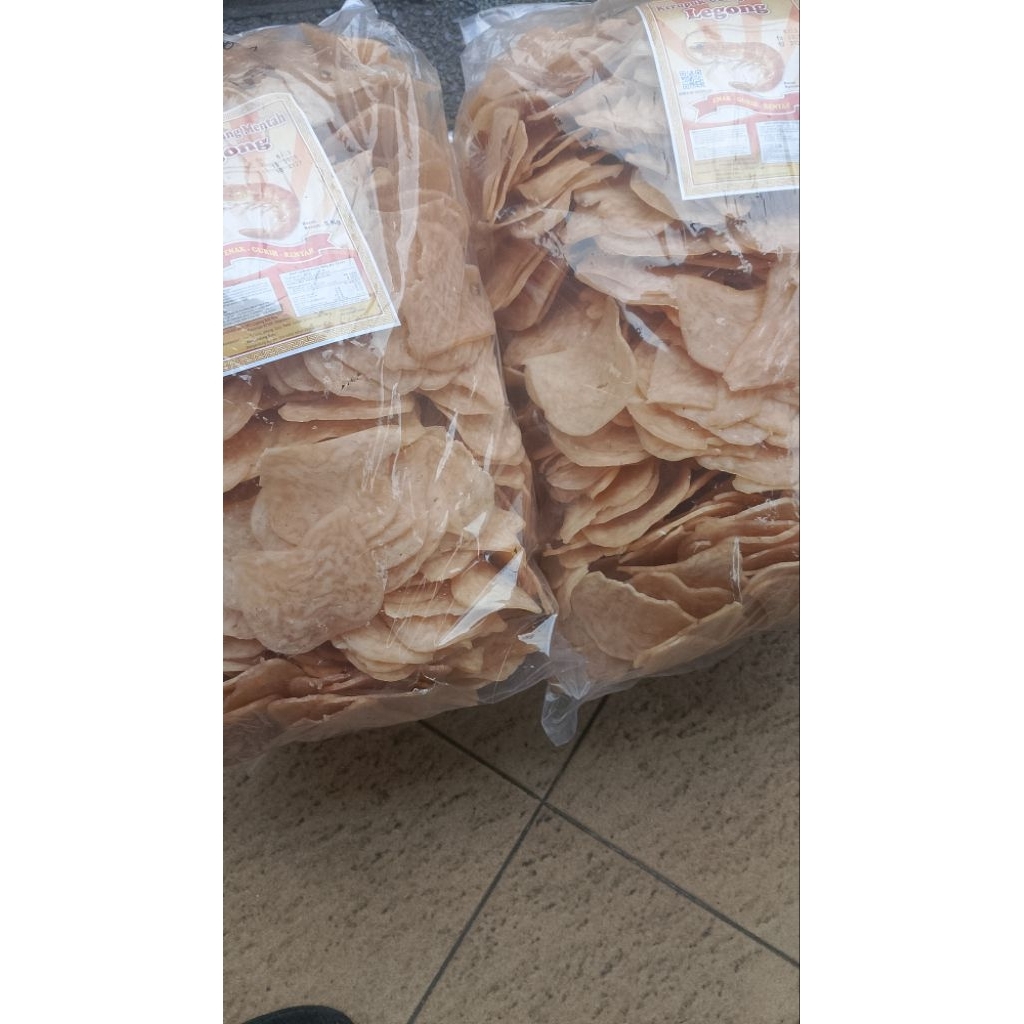krupuk udang asli 100% legong Bali kemasan 250gram
