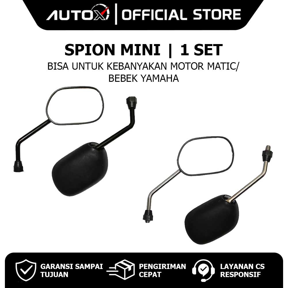 Spion Mini Model Aspira Kiri Kanan Drat Yamaha Mio Lama Smile Sporty J M3 Z S & Soul GT 115 125 New 