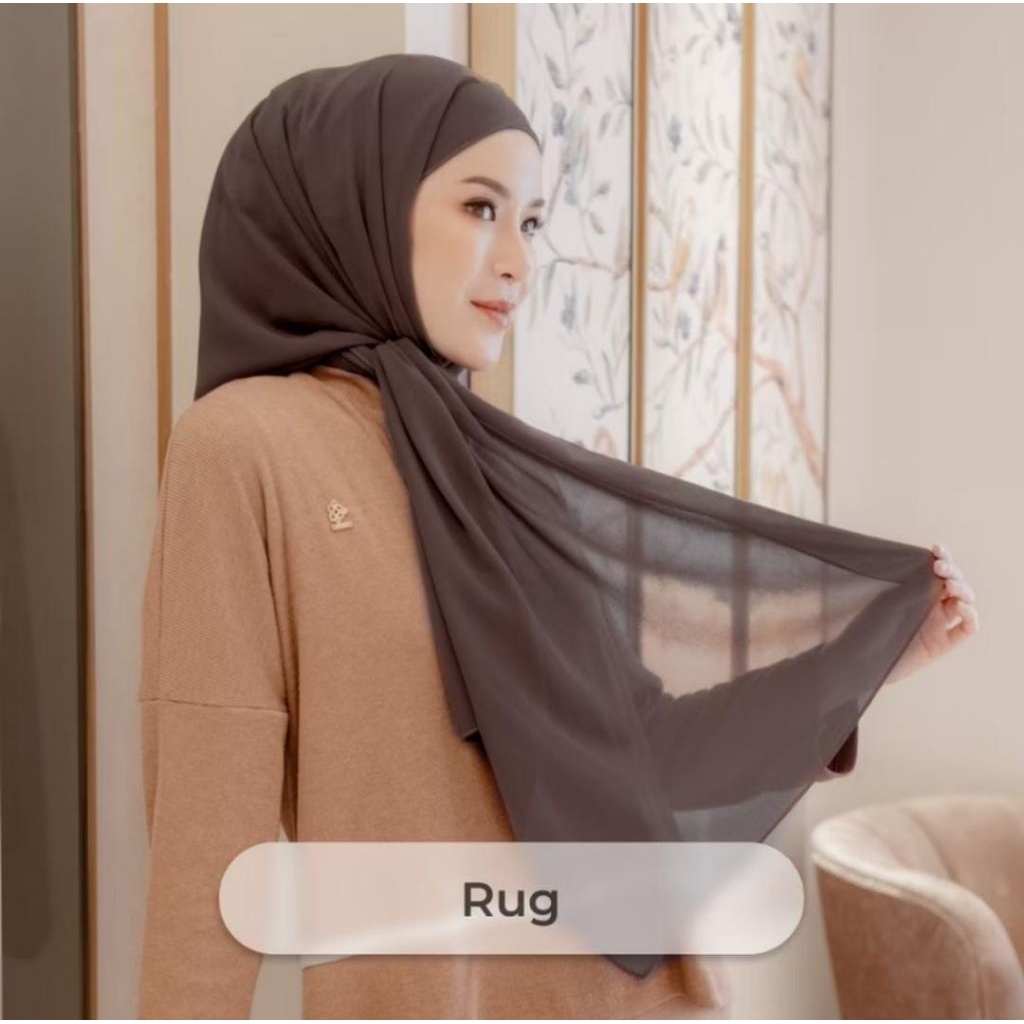 Deyn scarf raisha instan pashmina preloved new