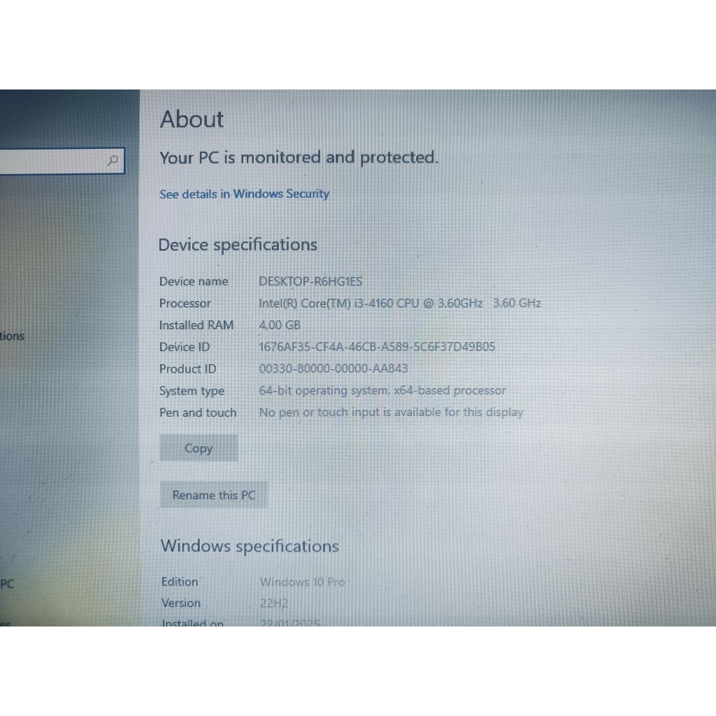 CPU komputer i3 4160 socket 1150