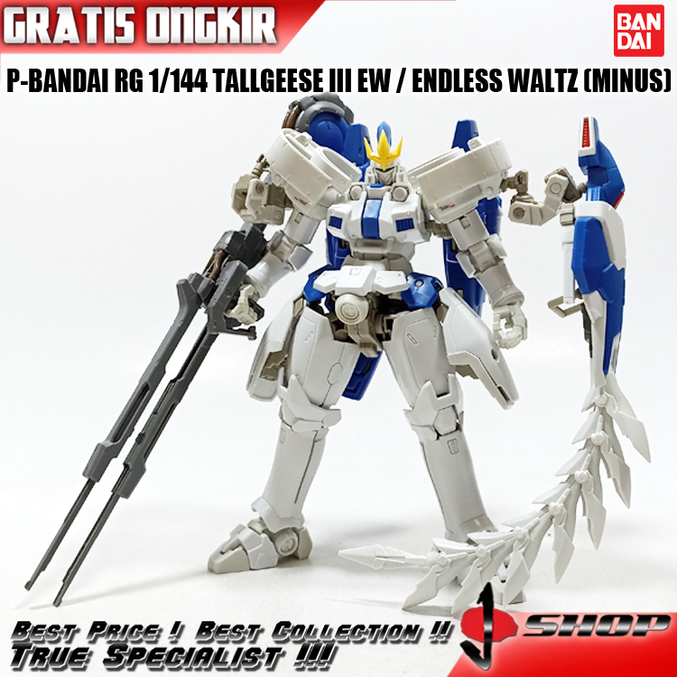 P-BANDAI RG 1/144 TALLGEESE III EW / ENDLESS WALTZ (MINUS) LTDRG65