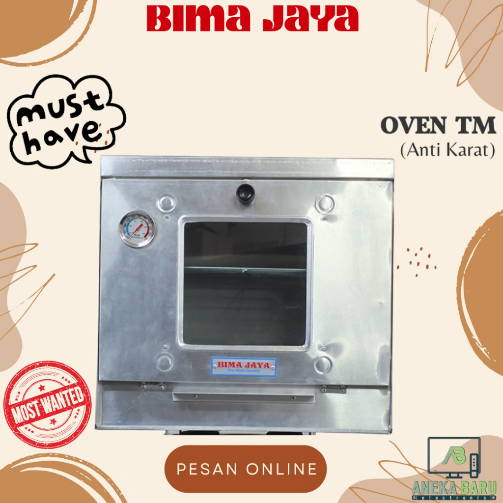 [READY STOCK] Oven Tangkring Bima Jaya Anti Karat 2 Susun