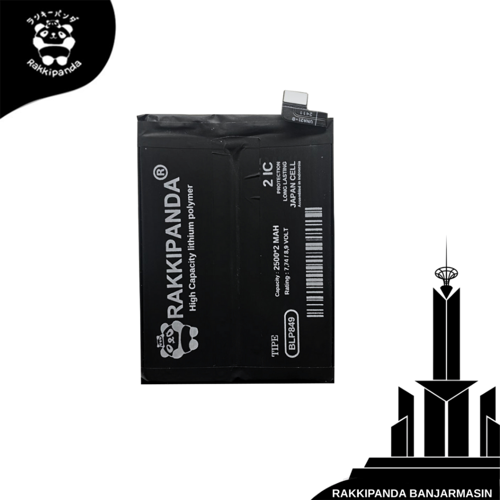Baterai HP RakkiPanda BLP849 Realme GT 5G / Realme GT Neo