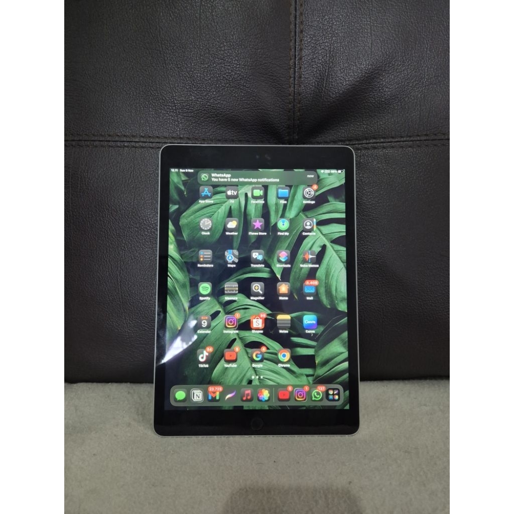 Ipad 9th gen 64GB super mulus second
