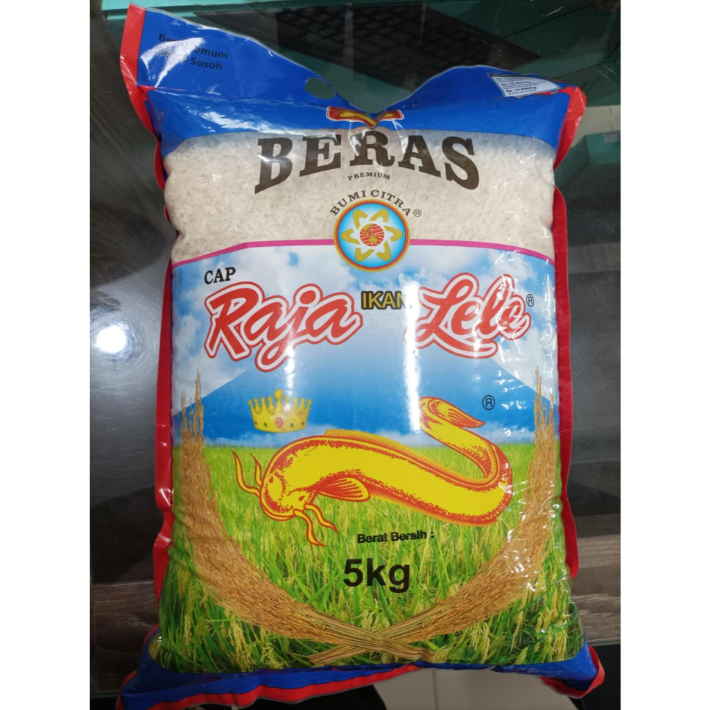 BERAS RAJA LELE BIRU 5KG - BERAS LELE