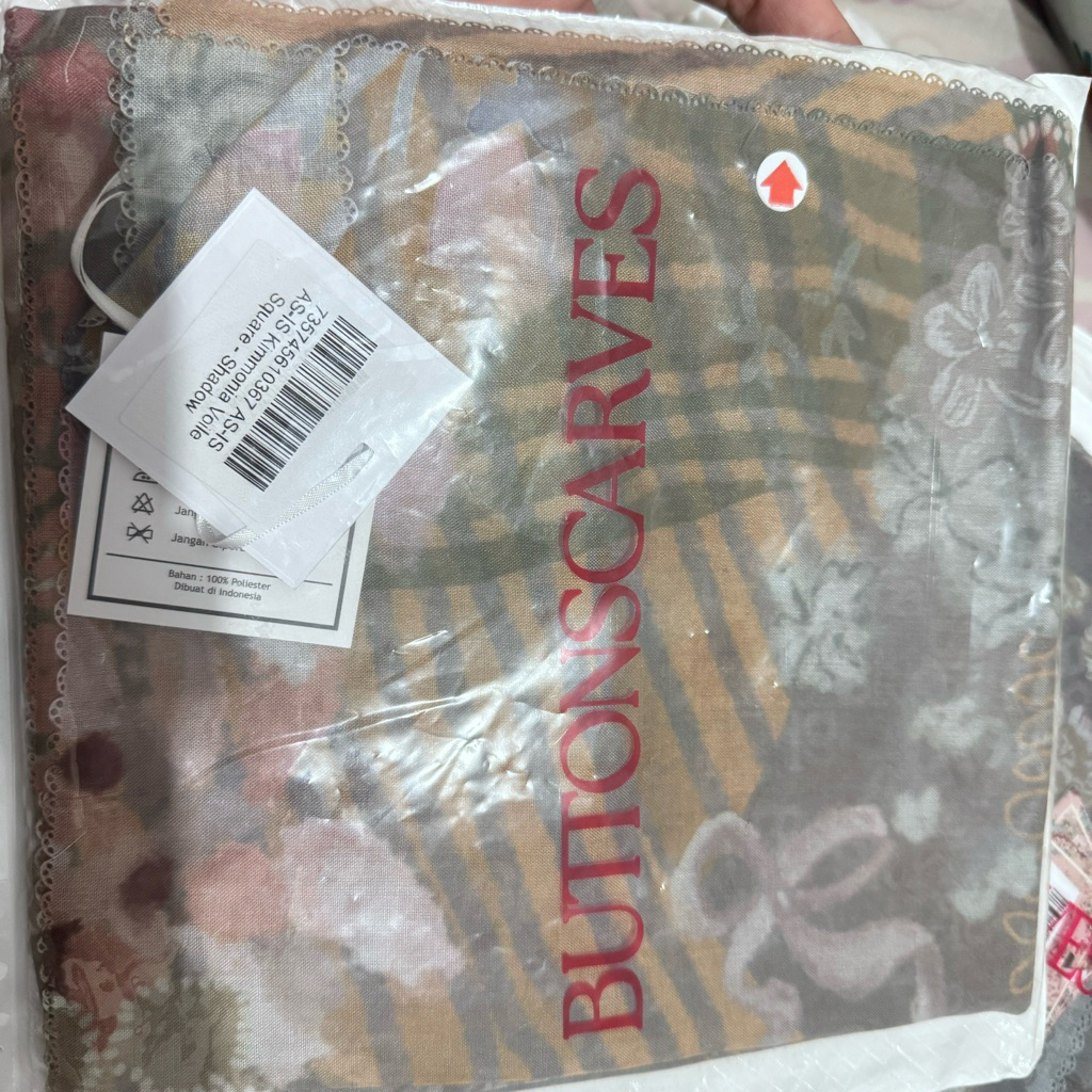 jilbab buttonscarves as is kimmonia voile voal square shadow 2025