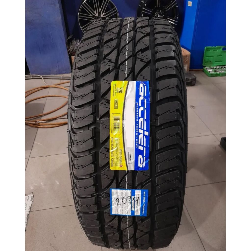 BAN MOBIL  R16 ACCELERA OMIKRON A/T UKURAN 245 75 R16 Tubeless  Ban Mobil Semi Off Road
