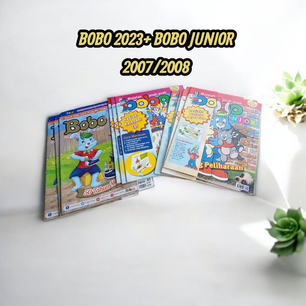 MAJALAH  BOBO/ BOBO JUNIOR