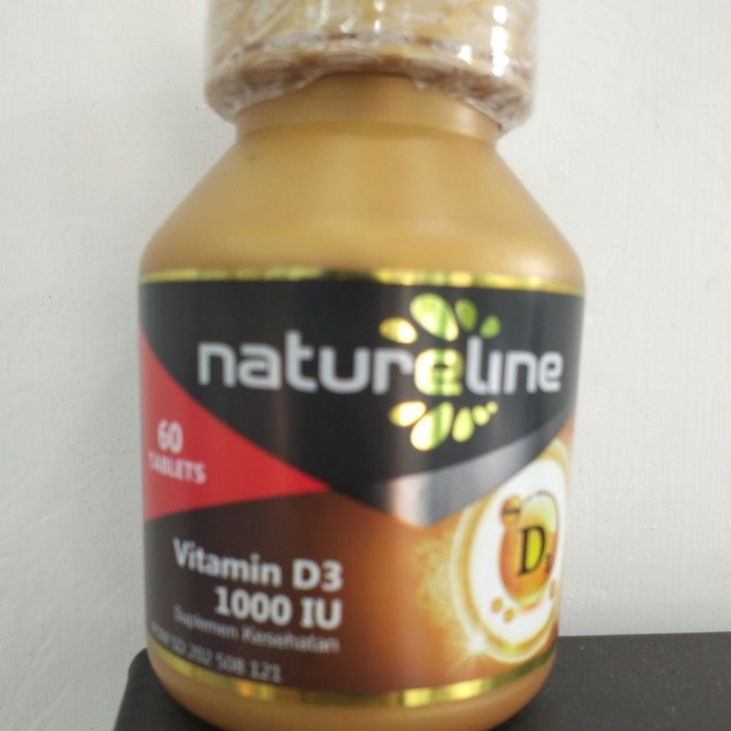 Naturline Vitamin D3 1000 IU @60 tablet