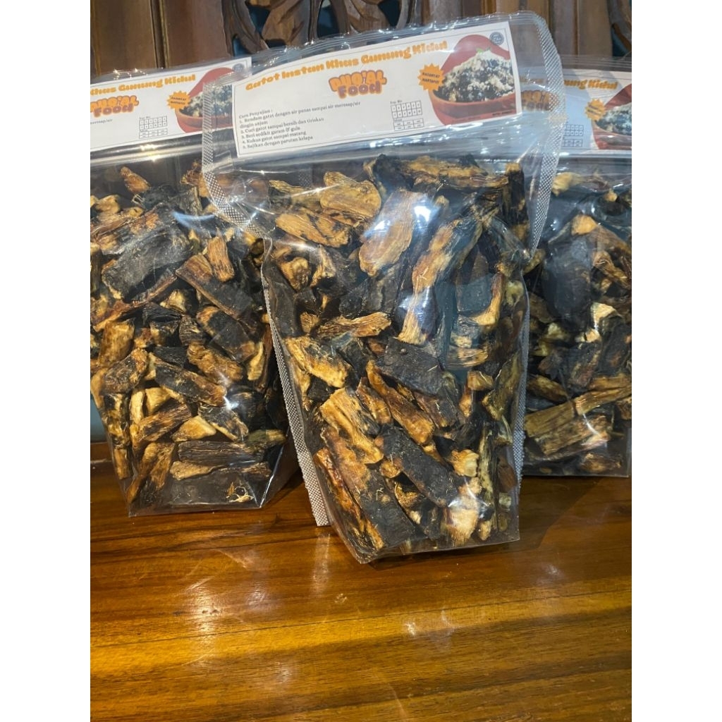 Gatot Singkong Hitam Gatot Instan khas Gunungkidul 1KG Gatot Instant