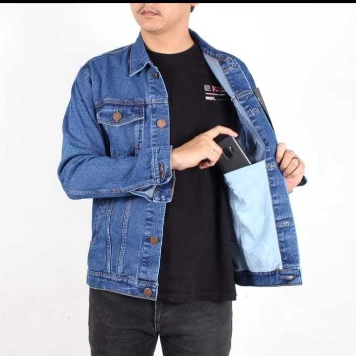 AR CLOTHING STORE l Jaket outer jeans pria premium l jaket denim pria l outers jeans pria l jaket pr