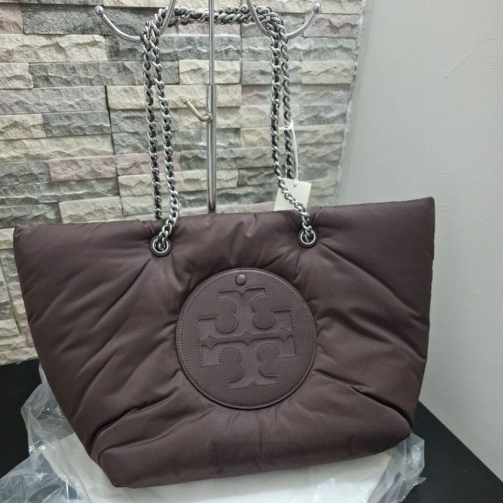 Tas TB Ella Puffy Chain Tote Tempranillo