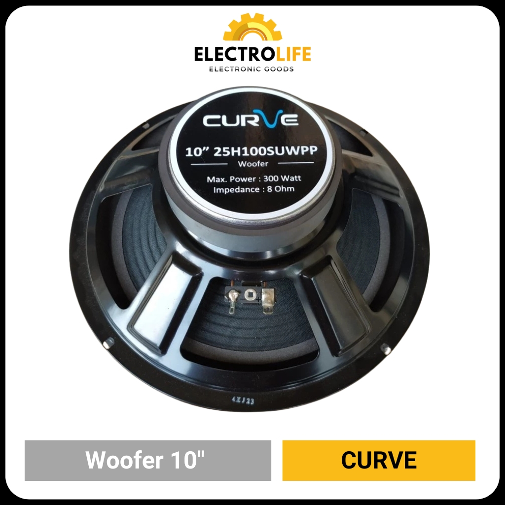Curve 25H100SUWPP Speaker Woofer 10 inch 300 watt