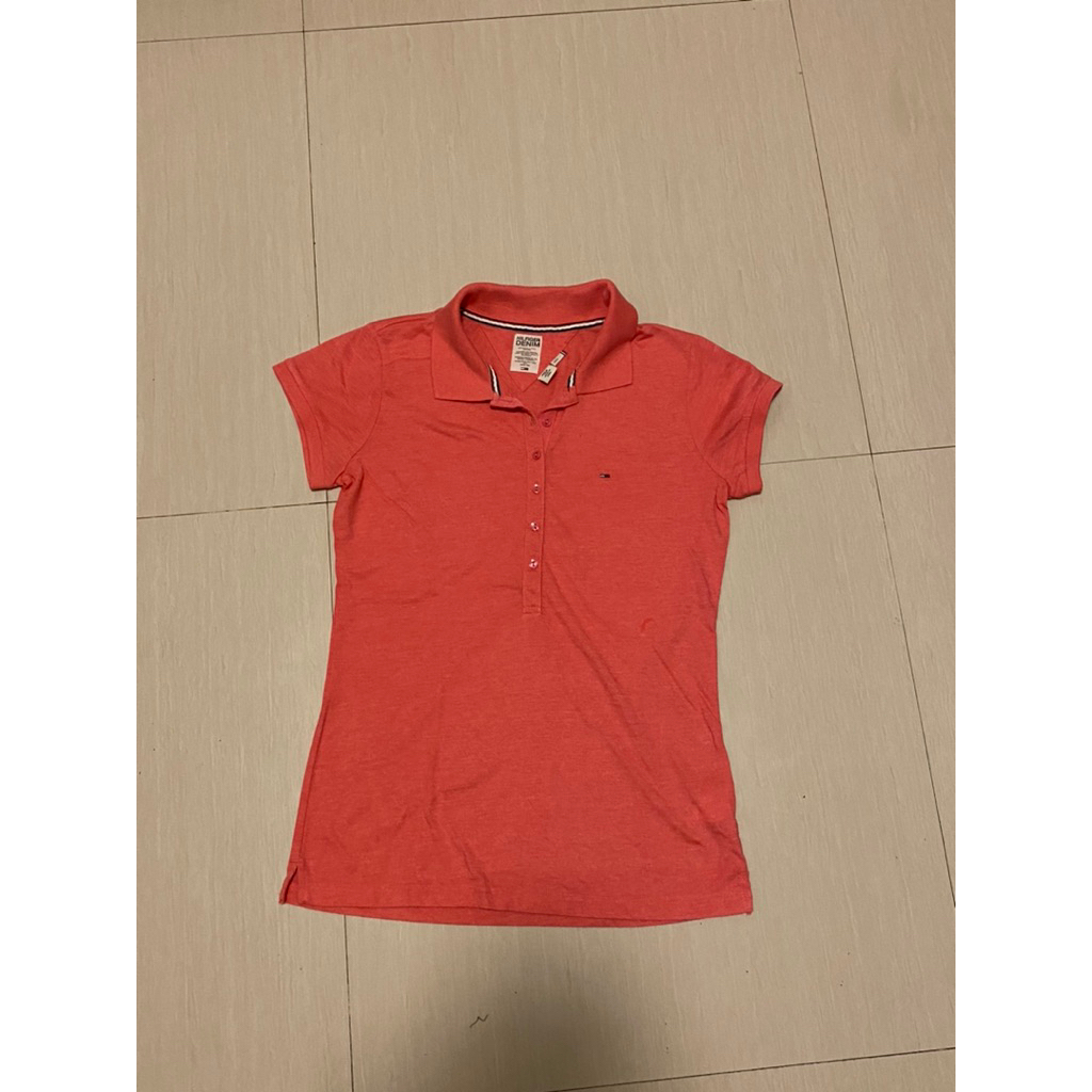 baju kaos polo cewek tommy hilfiger shirt
