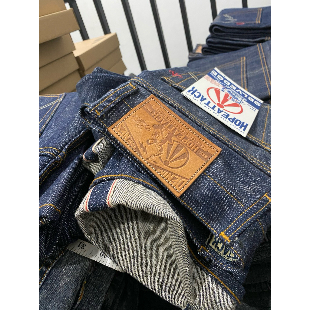 hopeattack denim selvedge 16oz
