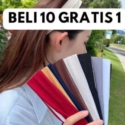 BONDU KOREA BANDANAN RAMBUT DEWASA cantik kekinian nyaman juga