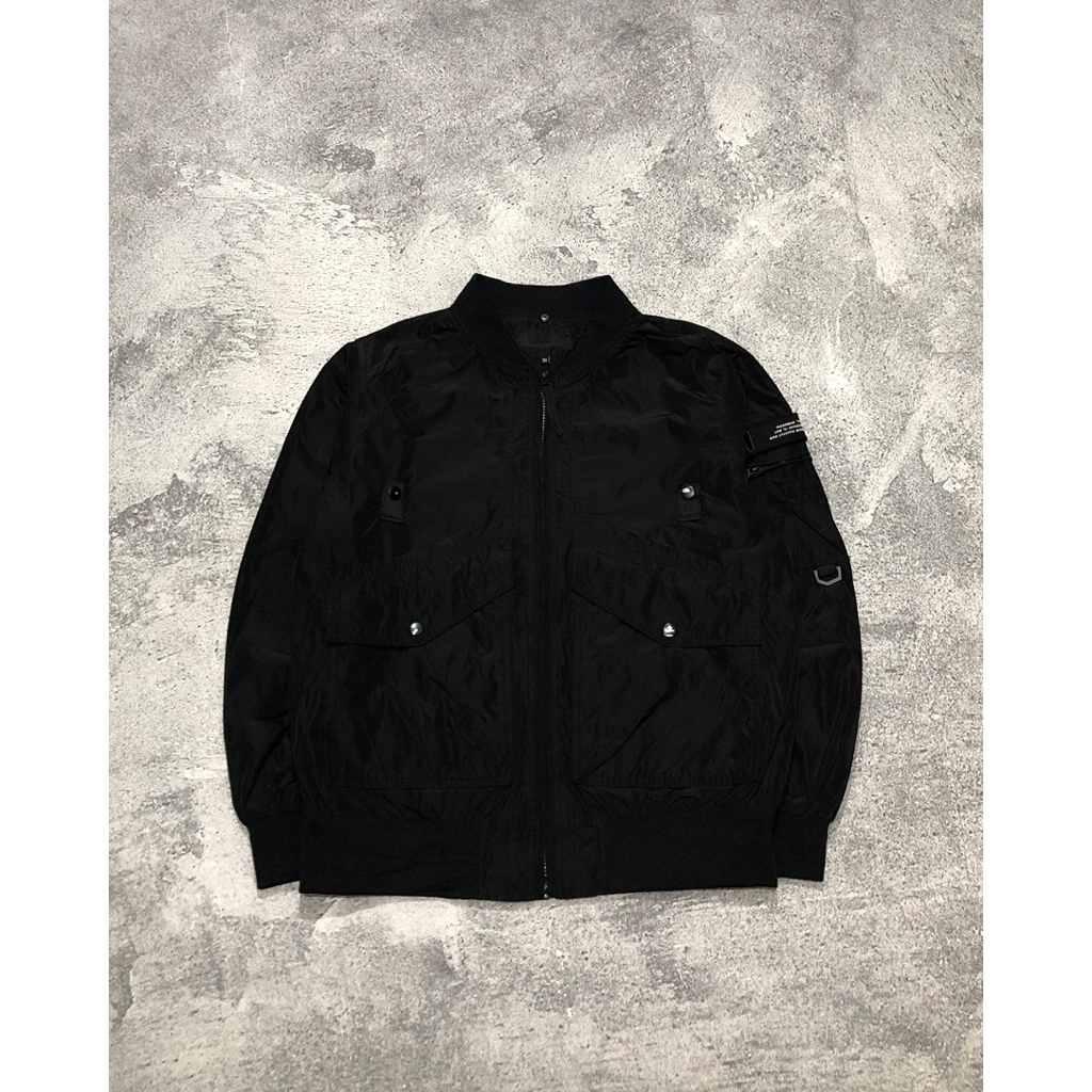 Frank Stone Patch Bomber Jacket