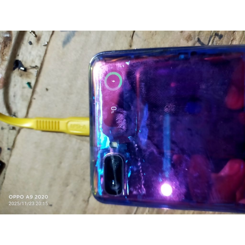LCD DEPAN / LCD KECIL SAMSUNG Z FLIP 1 (SM-F700F) ORIGINAL COPOTAN