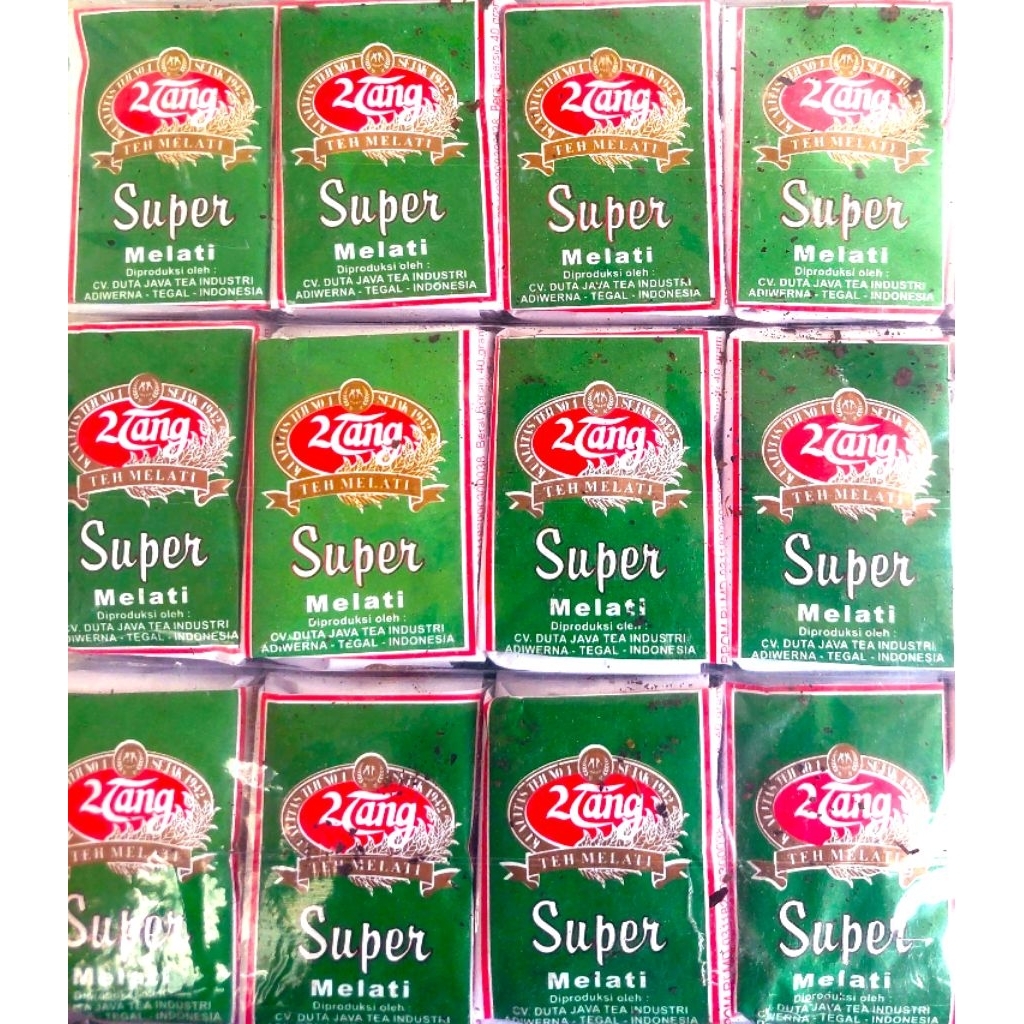 teh 2 tang hijau 40g ( perslop )