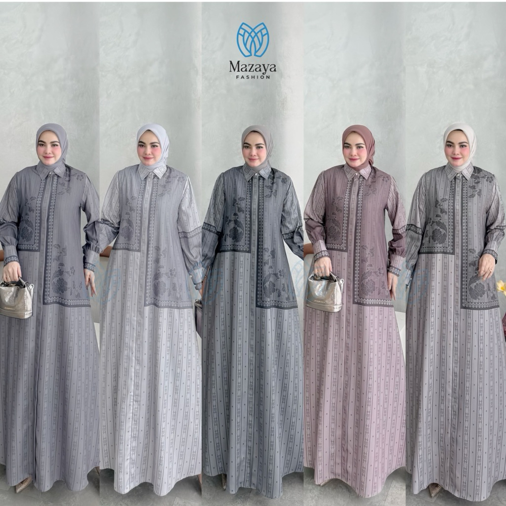 Gamis mazaya Athalia dress v2 by mazaya fashio
