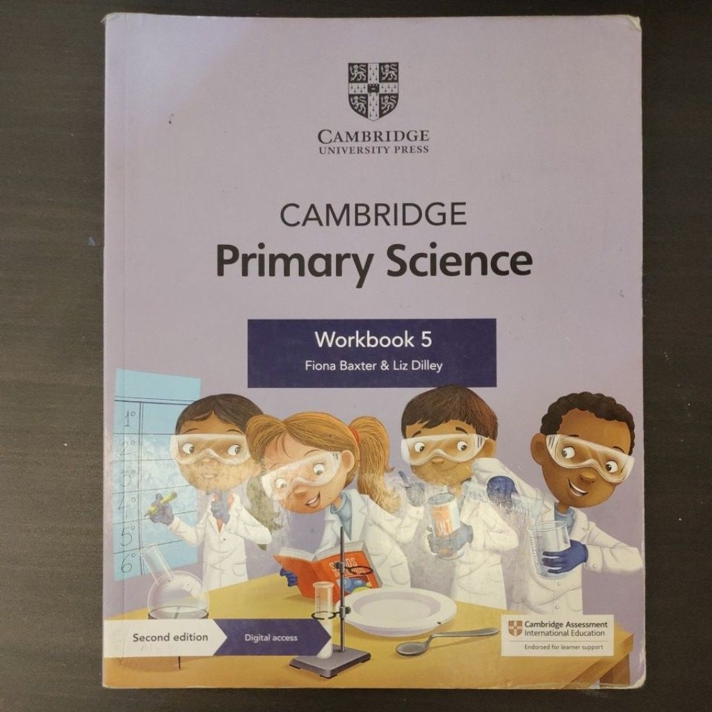Cambridge primary science workbook 5