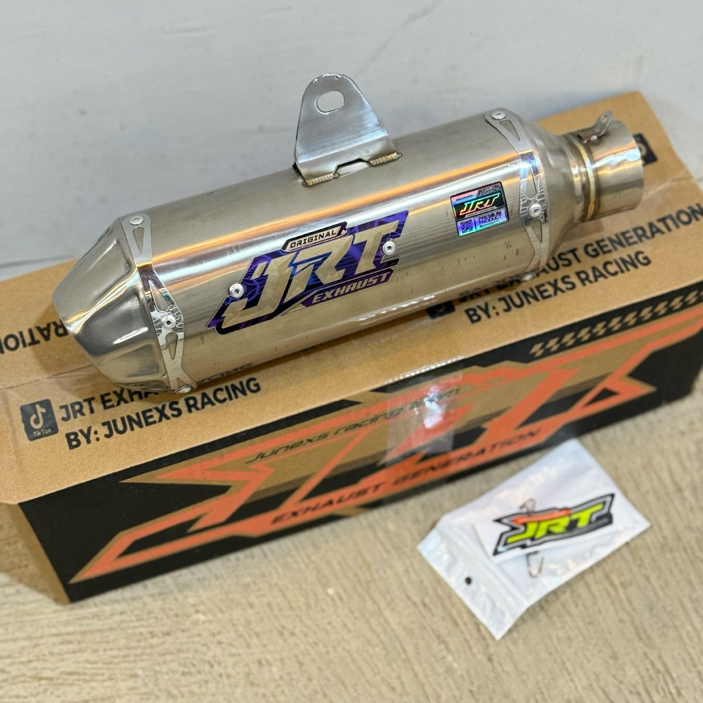 Slenser Knalpot Tipe KL1 Original JRT EXHAUST inlet 50mm