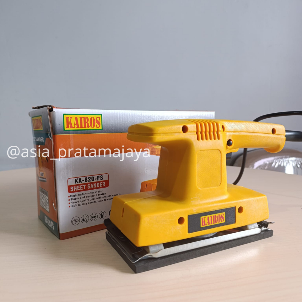 KAIROS Alat Amplas Tembok Mesin Amplas Kayu Elektrik Sander Amplas Listrik Electric Sander