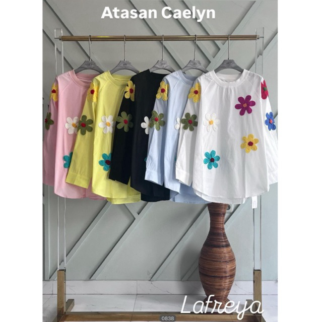 atasan caelyn, blouse lafreya, atasan bangkok, kaos import, kaos bkk, atasan premium, import premium
