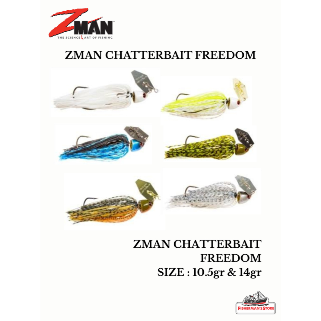 ZMAN CHATTERBAIT FREEDOM ORIGINAL CHATTERBAIT LURE