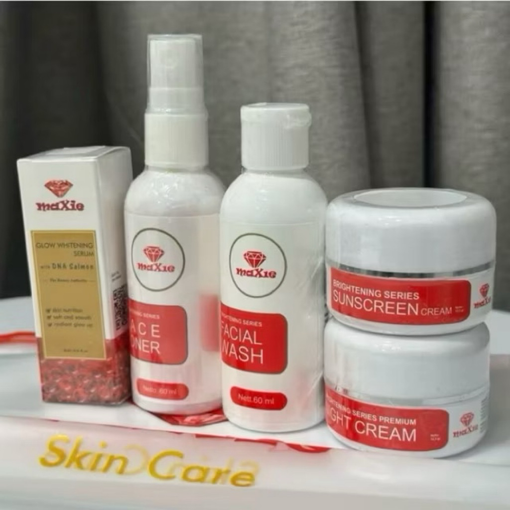Sepaket Maxie glow  + Serum DNA Glowing Maxie - Paket Maxie + Cream Flek Bpom