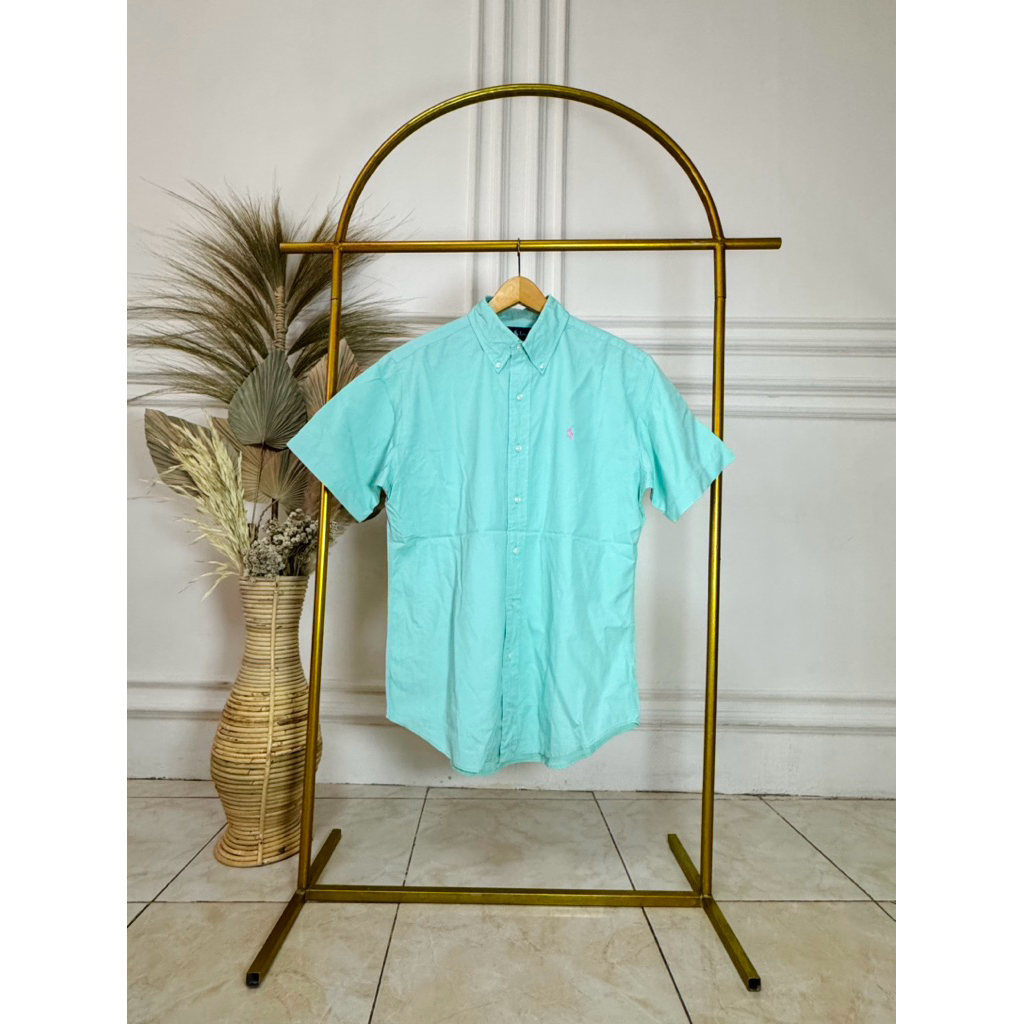 KEMEJA RALPH LAUREN SHORT SLEEVE XL