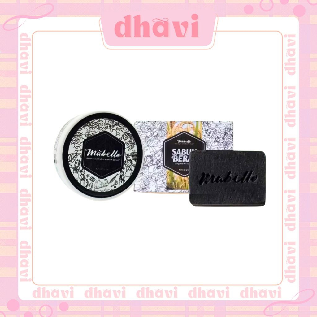 MABELLO Bedda Lotong Lulur Hitam Scrub Badan Mencerahkan Mabelo Original BPOM