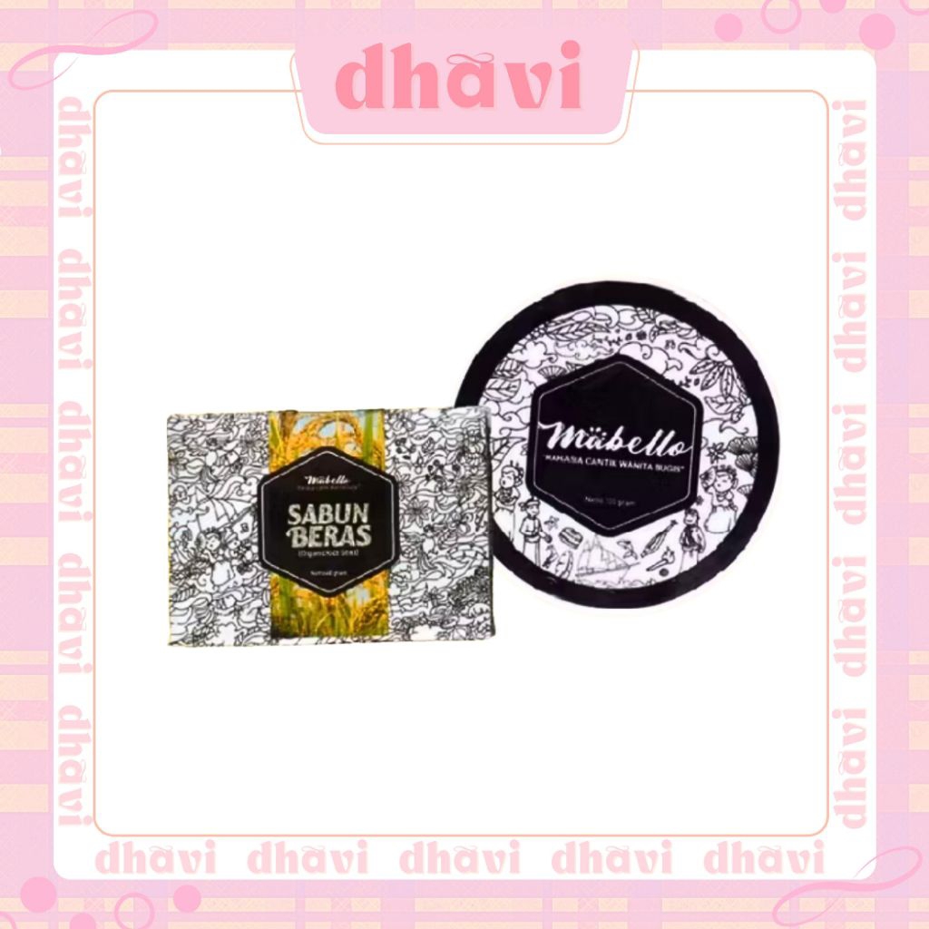 MABELLO Bedda Lotong Lulur Hitam Scrub Badan Mencerahkan Mabelo Original