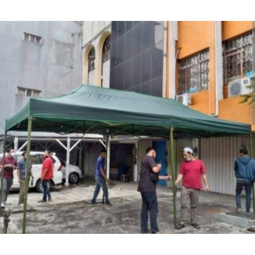 tenda lipat rangka paling super 3x6