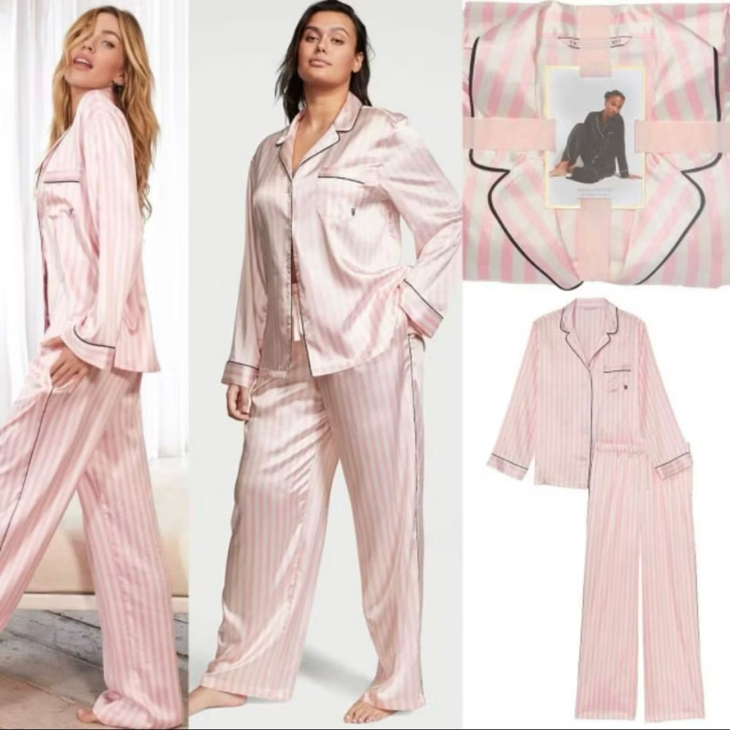 vs pajamas silk set