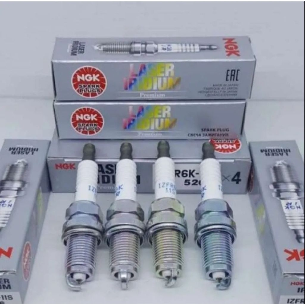 ORIGINAL BUSI LASER IRIDIUM tipe IZFR6K 13 NGK JAZZ RS / FREED / NEW CITY 09-2012 / BUSI NGK LASER I