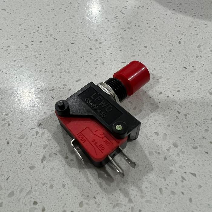 Limit switch + knop NO NC