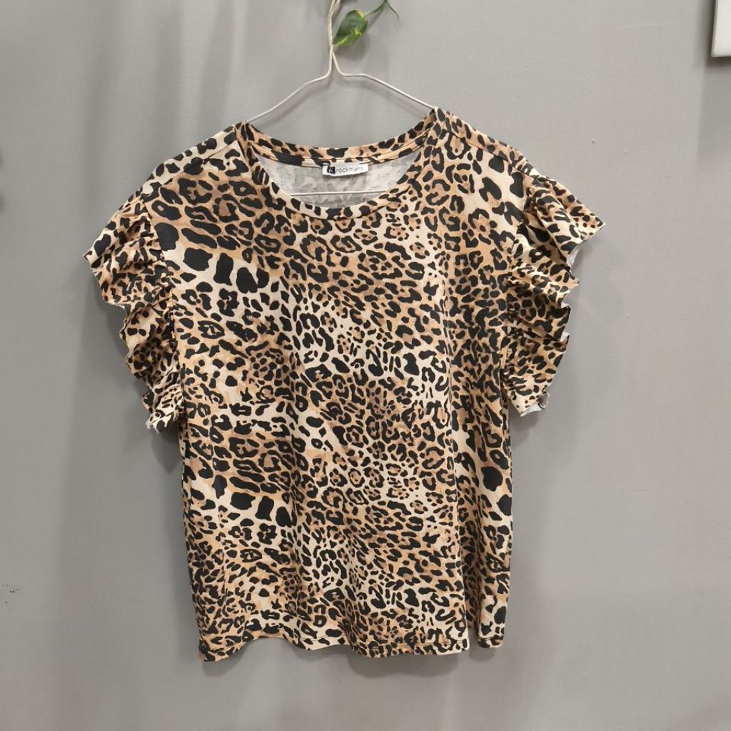 atasan blouse motif macan prelovd