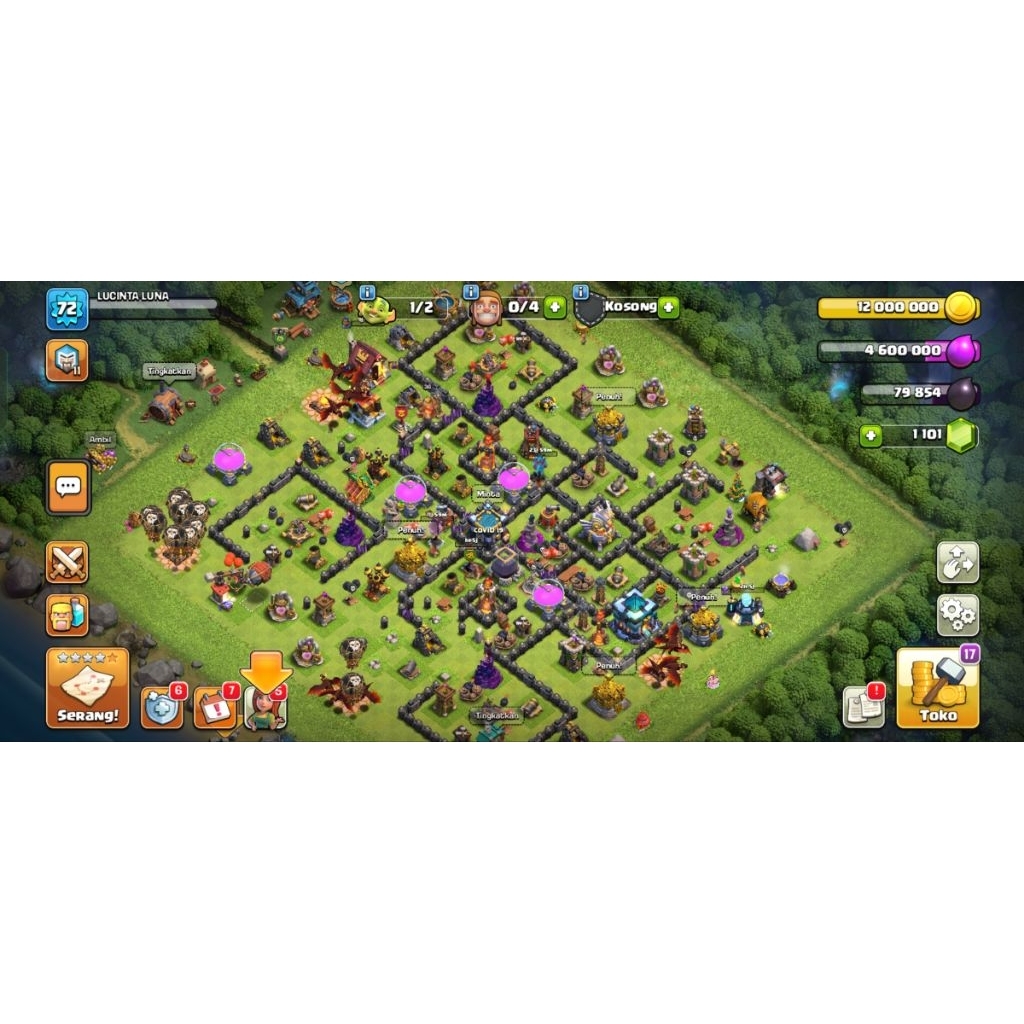 COC CLASH OF CLAN TH 13