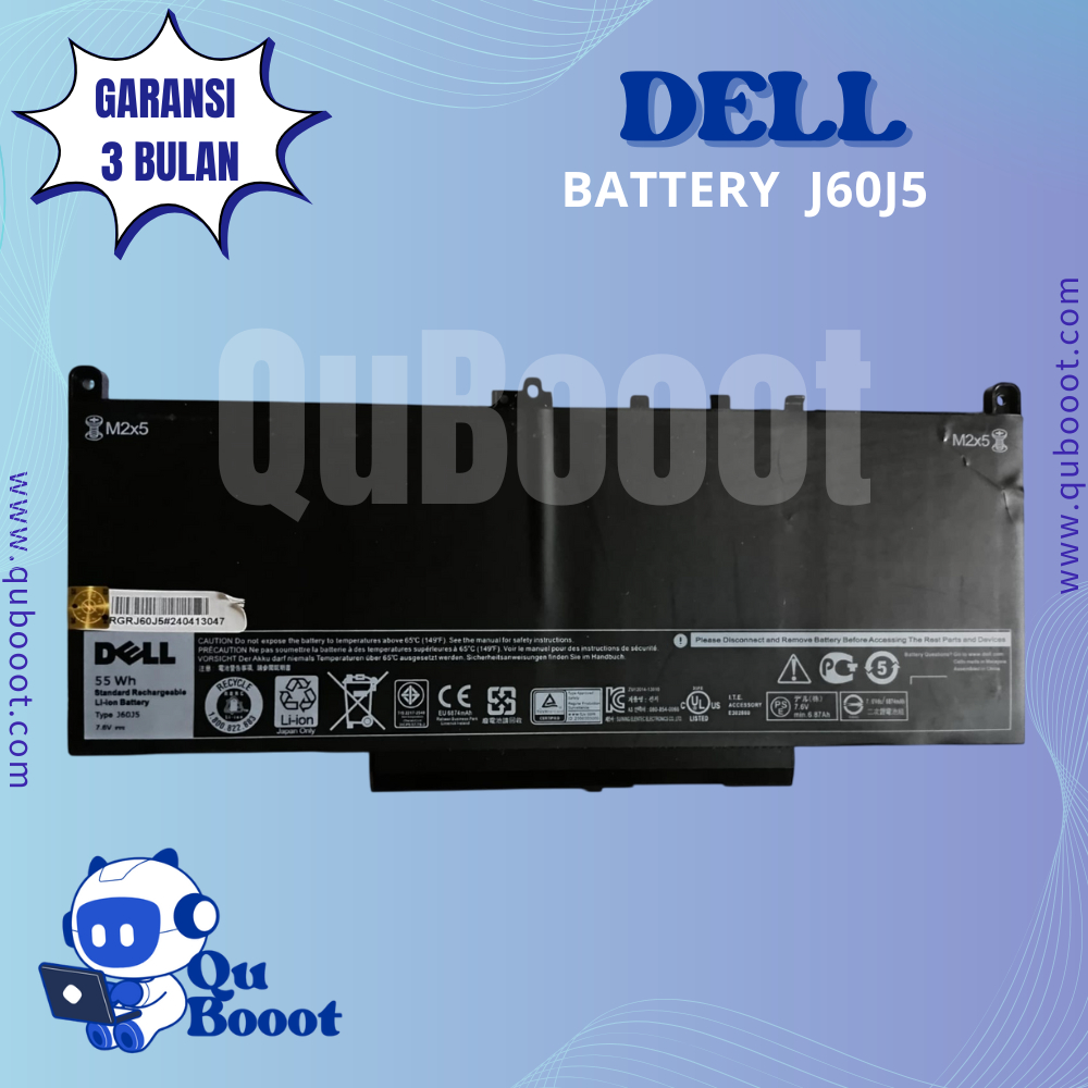 BATTERY LAPTOP Dell Latitude E7270 E7470
